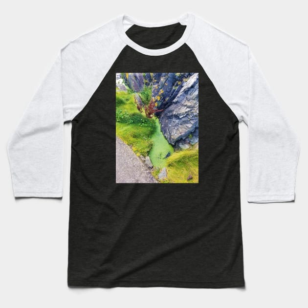 Tiny Tide Pool Baseball T-Shirt by Kyarwon